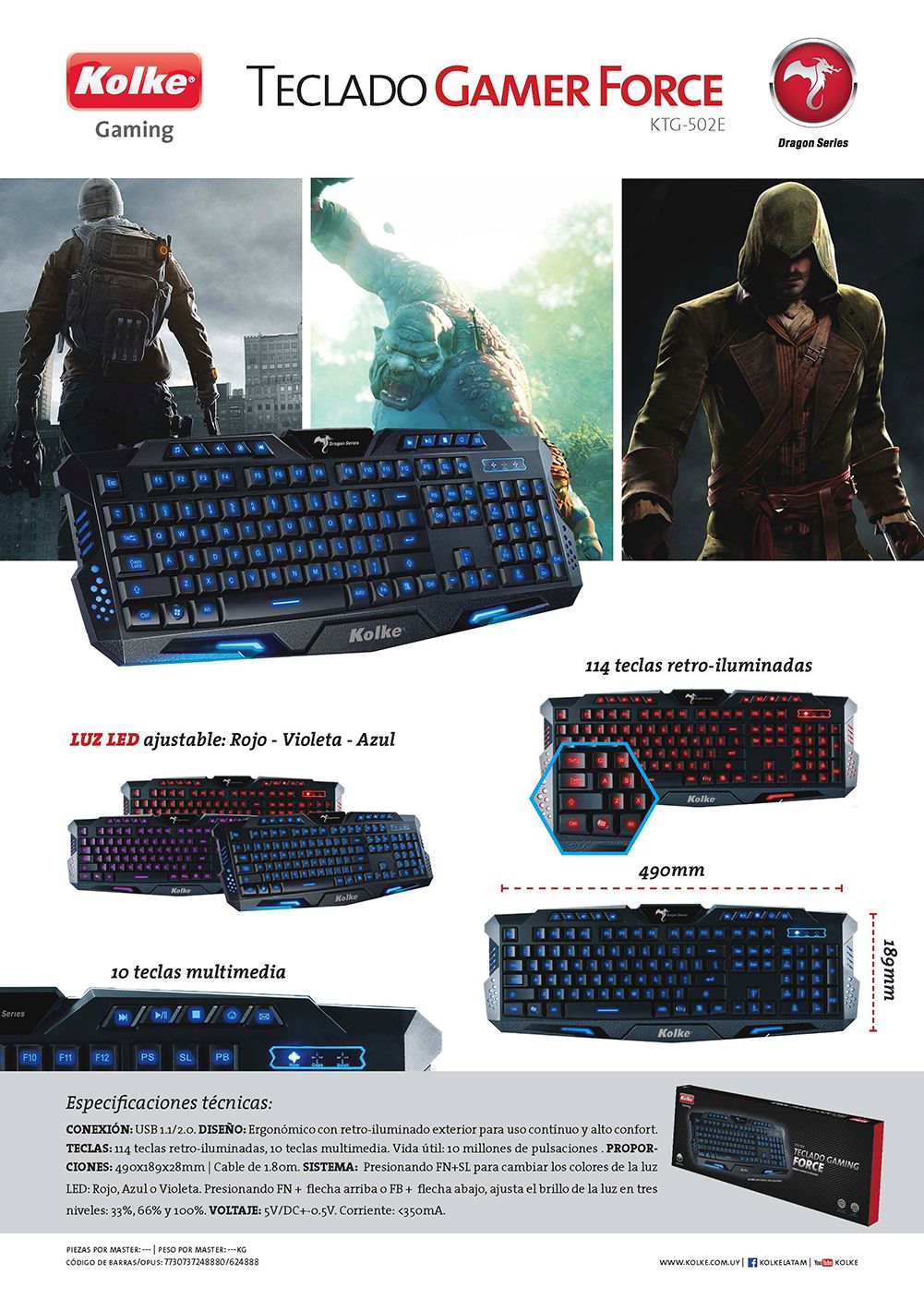 TECLADO502